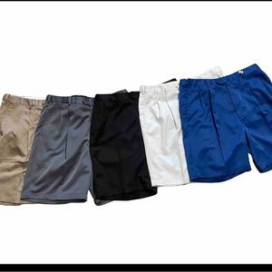 Jos. A Bank Leadbetter Golf Shorts Elastic Waist 38 Black 10” Inseam bundle